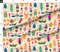 Various Fabrics by the Yard or Fat Quarter Colorful Bugs Bright Butterfly Large Scale Dragonfly Insects Jumbo Custom Printed Fabric by Spoonflower